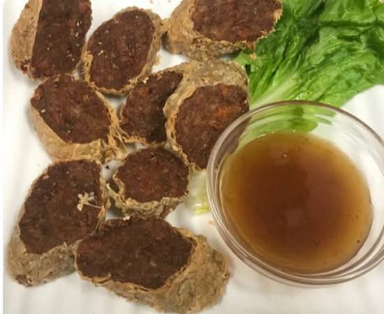 60-Croquettes aux crevettes/ Shrimps croquettes 潮州蝦棗/ Chạo tôm Triều Châu